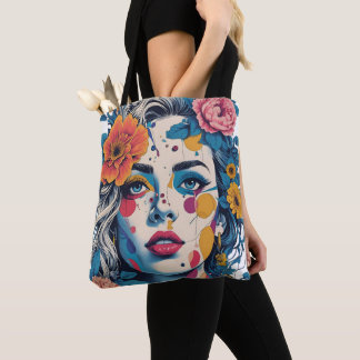 Bolso De Tela mujer en forma de arte