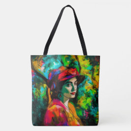 Bolso De Tela Mujer en Gorra rojo