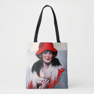 Bolso De Tela Mujer en Red Hat