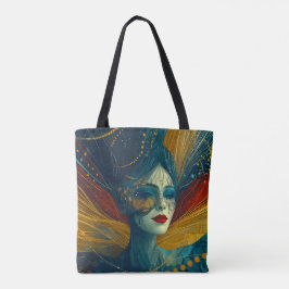 Bolso De Tela Mujer Fantasía Moderna Única Tendenciosa Genial