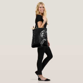 Bolso De Tela Mujer Fatal Noir