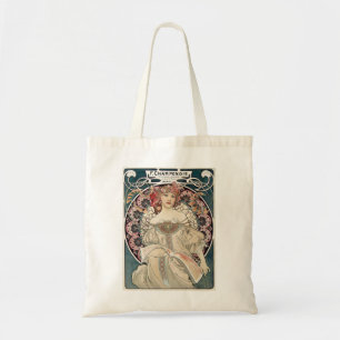 Bolso De Tela Mujer francesa con flores