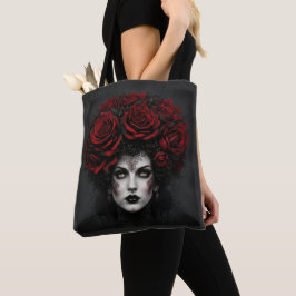 Bolso De Tela Mujer Gótica