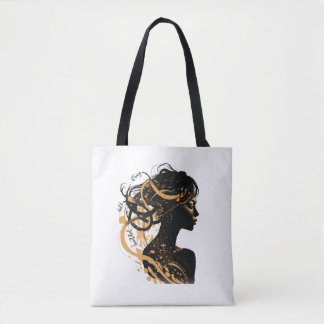 Bolso De Tela Mujer inspiradora Tote Bag