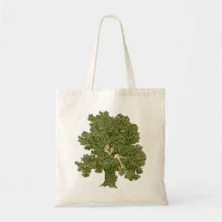 Bolso De Tela Mujer leyendo en un árbol