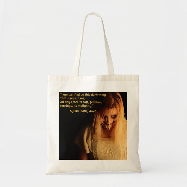 Bolso De Tela mujer loca (Frente)