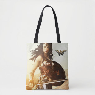Bolso De Tela Mujer Maravilla Al Amanecer