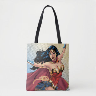 Bolso De Tela Mujer Maravilla Viendo Cabo