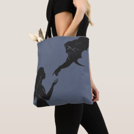 Bolso De Tela Mujer minimalista de fe y inspiración conectando