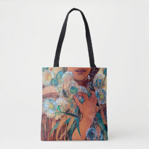 Bolso De Tela Mujer nativa norteamericana, Mucha
