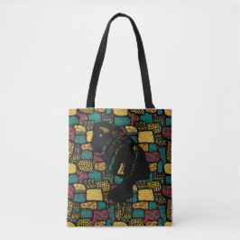 Bolso De Tela Mujer negra africana
