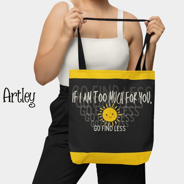 Bolso De Tela Mujer negra confiada feliz sol (Subido por el creador)