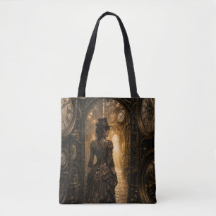 Bolso De Tela Mujer Steampunk Pasaje a través del tiempo