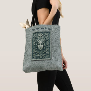 Bolso De Tela Mujer verde - Piedra