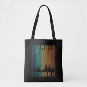 Bolso De Tela Mujer Wander camping vintage