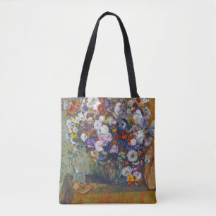 Bolso De Tela Mujer y Florero de Flores, Edgar Degas