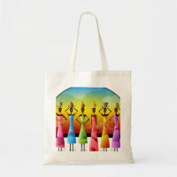 Mujeres africanas con alfarería en la cabeza