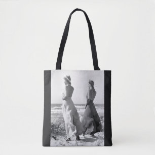 Bolso De Tela Mujeres Antiguas con Estilo