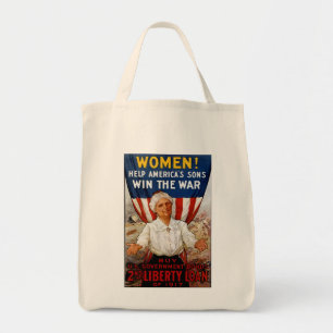 Bolso De Tela ¡Mujeres! Ayudar a los hijos de Estados Unidos