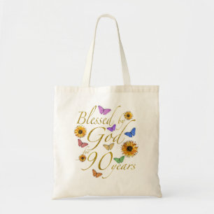 Bolso De Tela Mujeres Bendecidas Por Dios Por La Mariposa De 90