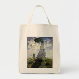 Bolso De Tela Mujeres con Parasol ~ Madame Monet con su hijo