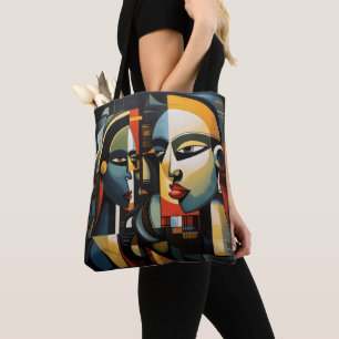 Bolso De Tela Mujeres Cubismo