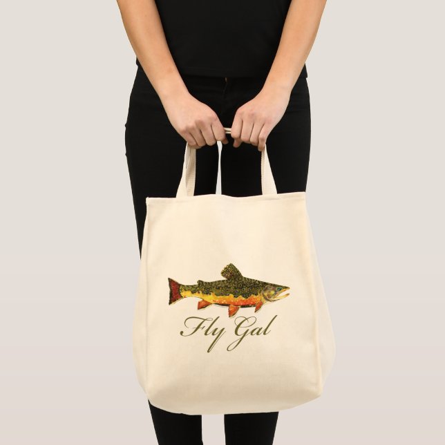 Bolso De Tela Mujeres de pesca de mosca (Anverso (producto))