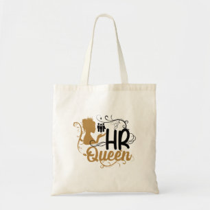 Bolso De Tela Mujeres de Recursos Humanos Reina de Recursos Huma