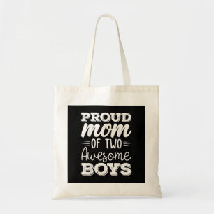 Bolso De Tela Mujeres Dos madres de dos niños Día de la Madre 65