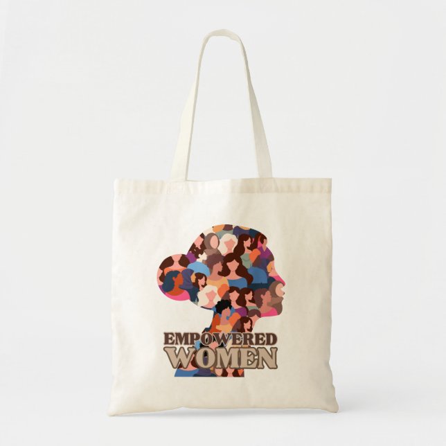 Bolso De Tela Mujeres empoderadas (Frente)