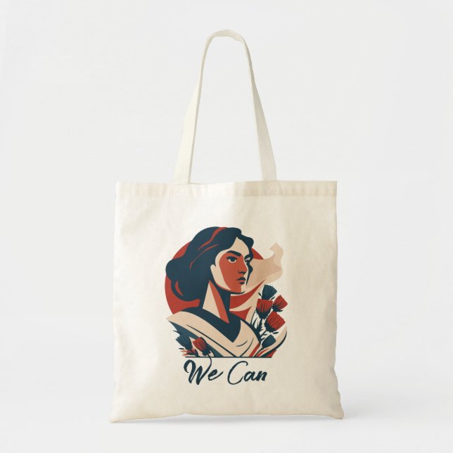 Bolso De Tela Mujeres empoderadas (Frente)