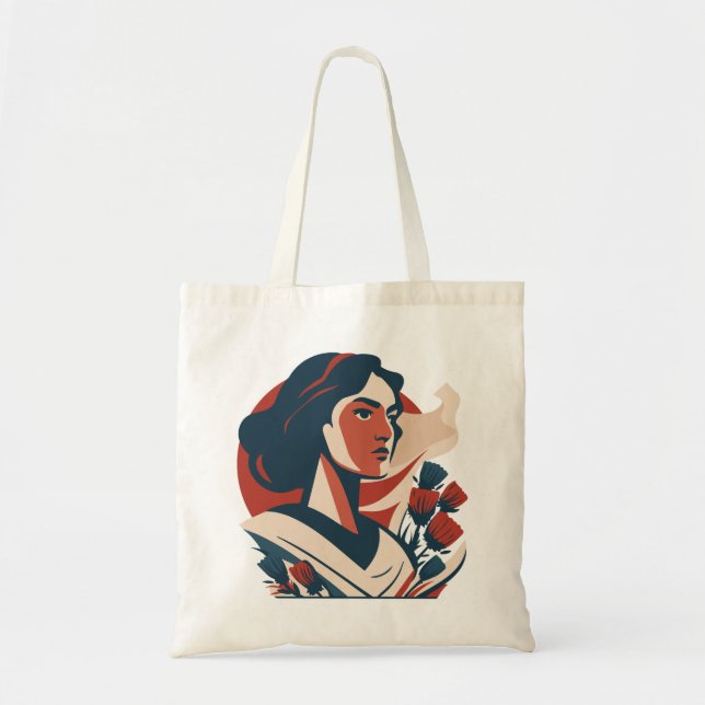Bolso De Tela Mujeres empoderadas (Frente)