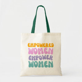 Bolso De Tela Mujeres empoderadas empoderan a las mujeres cita r