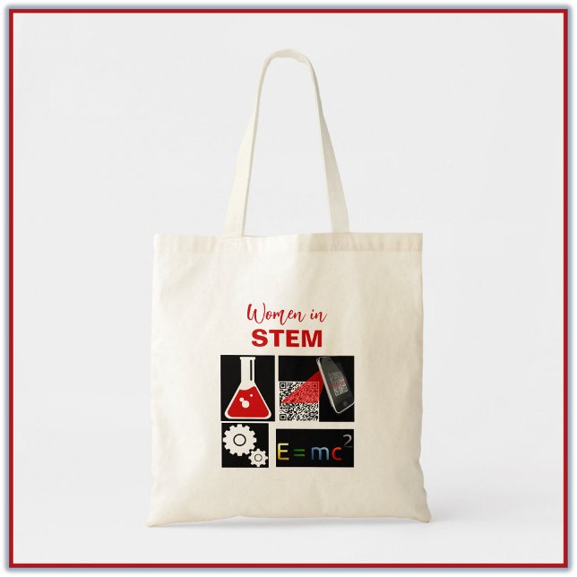 Bolso De Tela Mujeres en negro y rojo estéreo (Subido por el creador)