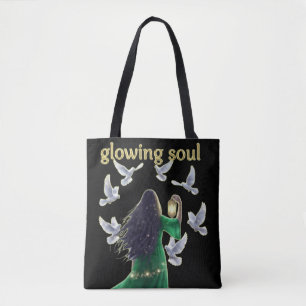 Bolso De Tela Mujeres espirituales con linterna TODOS LOS DÍAS