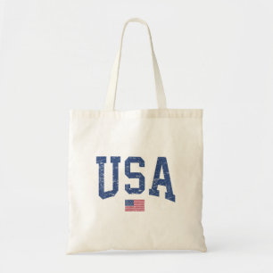 Bolso De Tela Mujeres Hombres Niños Patrióticos USA Bandera Amer