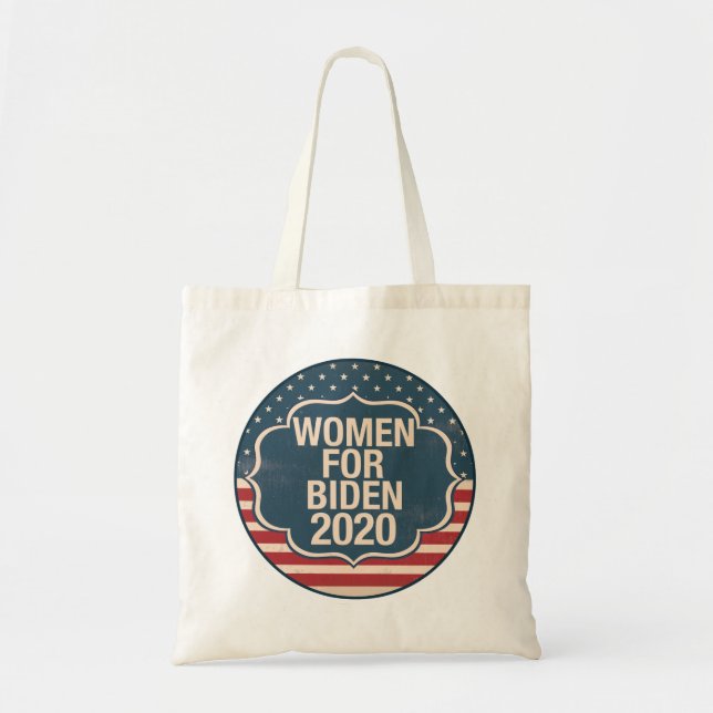 Bolso De Tela Mujeres para Biden 2020 (Frente)