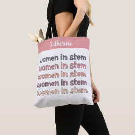 Bolso De Tela Mujeres personalizados en regalos Stem Steminist