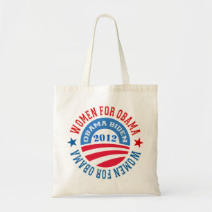 Bolso De Tela Mujeres Por Obama-Obama Biden 2012