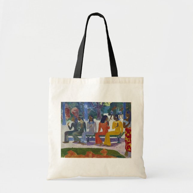 Bolso De Tela Mujeres tahitianas, Gauguin (Frente)