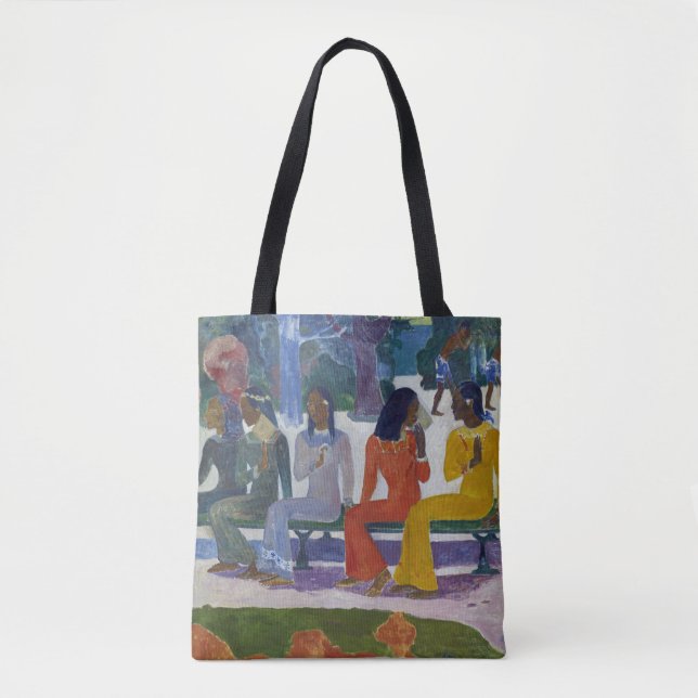 Bolso De Tela Mujeres tahitianas, Gauguin (Anverso)