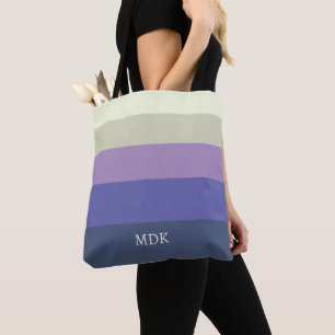 Bolso De Tela Multicolor personalizado 5 bandas
