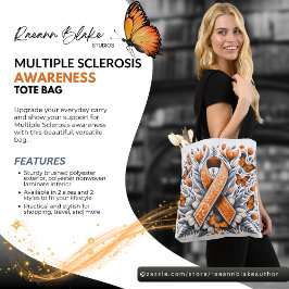 Bolso De Tela Multiple Sclerosis Awareness Tote Bag