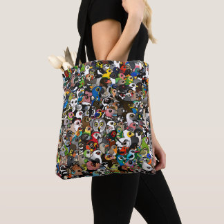 Bolso De Tela Multitud Birdorable