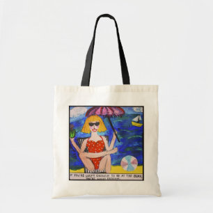 BOLSO DE TELA MÚN TOTE DEL ARTE DEL CHICA