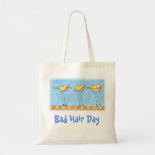 Bolso De Tela Mún tote del día del pelo
