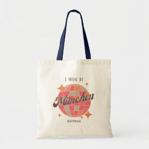 Bolso De Tela München Munich Minga Alemania Tasche rosa