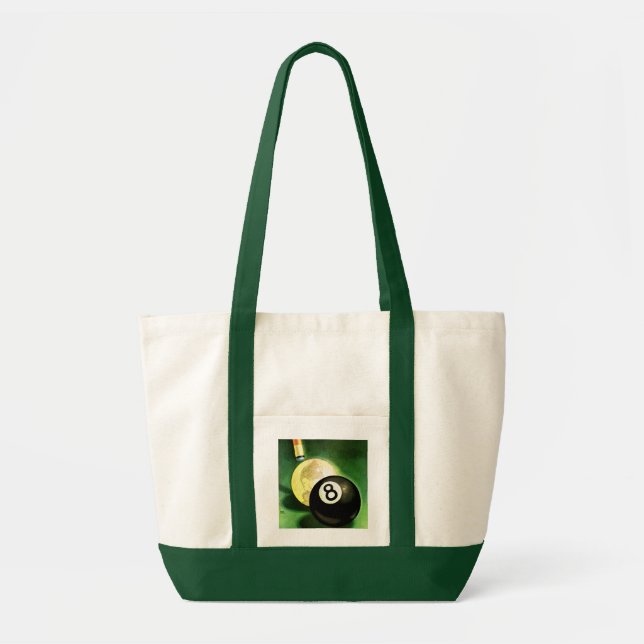Bolso De Tela Mundo como bola de señal (Frente)