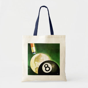 Bolso De Tela Mundo como bola de señal