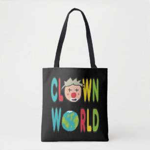 Bolso De Tela Mundo de Payaso
